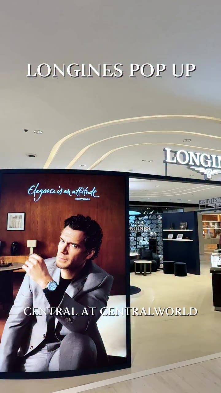 ⌚️ Discover the new LONGINES Pop-Up Store พบกับเรือนนาฬิการุ่นไอคอนิกจาก…