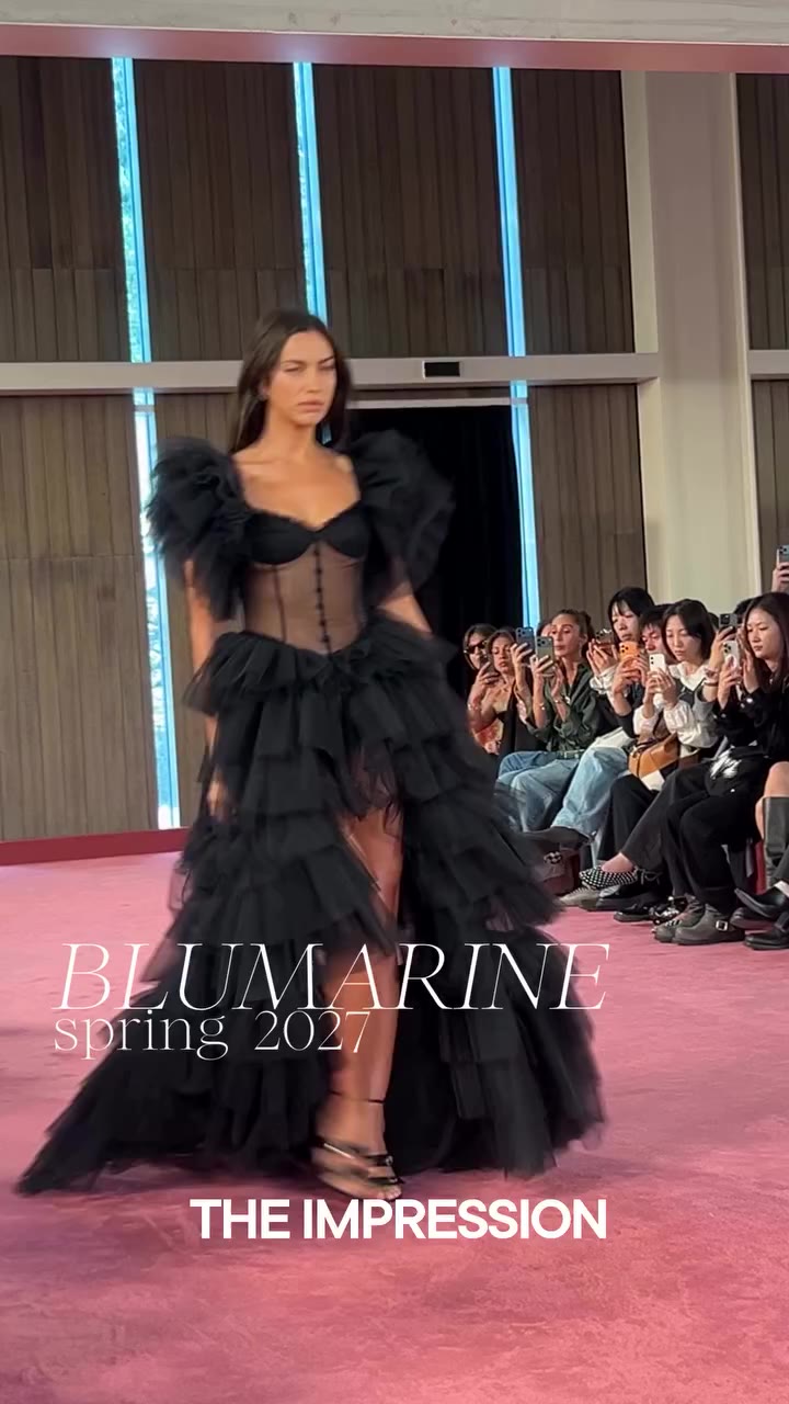 Blumarine’s baby dolls won’t be confined to the bedroom and graphic t-shirts…