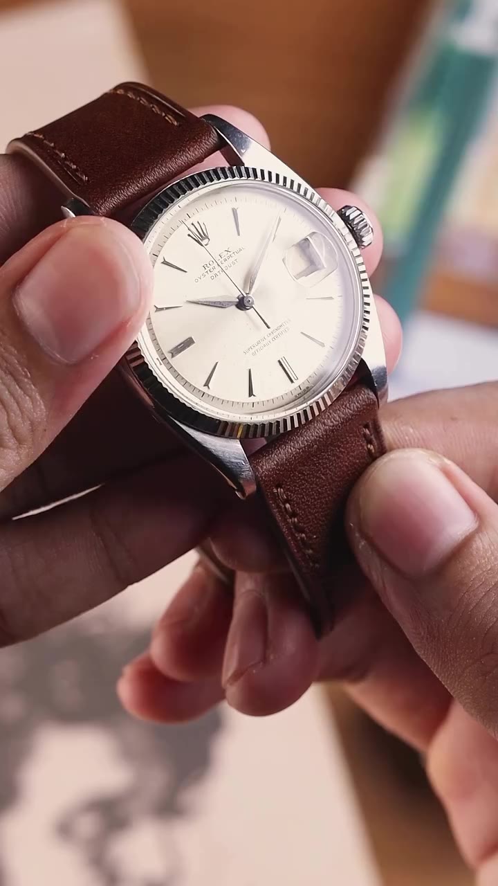 The Vintage Rolex Datejust carries a timeless presence that feels right at…