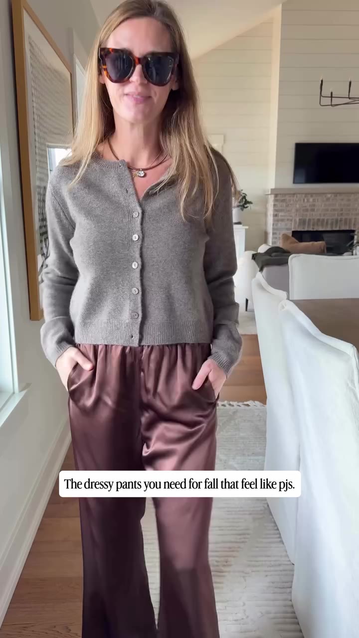 Look 1, 2 or 3? These silky pants have quickly become an obsession. So soft…