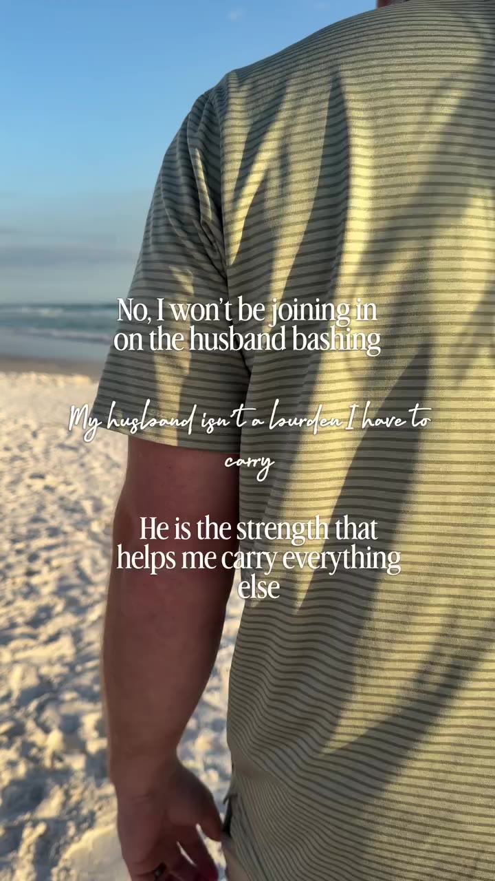 Heavy on the speaking highly of my husband until the day I die. Marriage is…