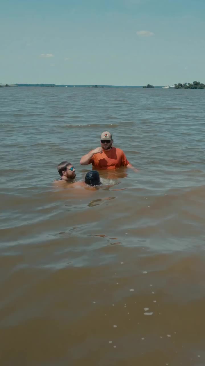 We caught a monster. And a fish 😂