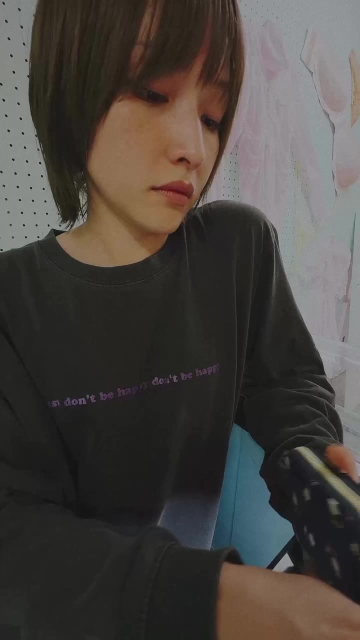“Just Don’t be happy ,Don’t be happy “ #jennyfax New message t shirt at…