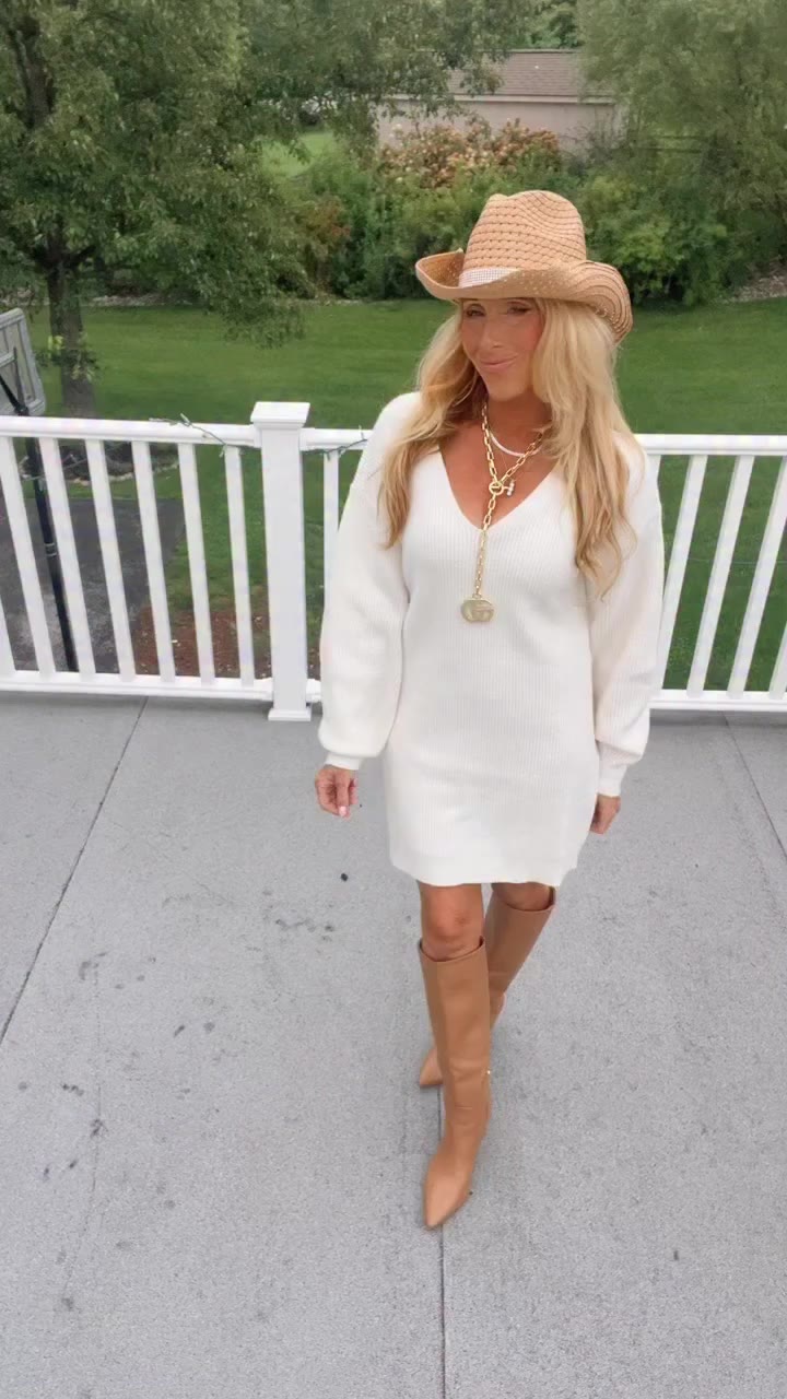 ⭐️CUPSHE FALL SWEATER DRESS 🤎🍂⭐️USE CODE: CO15 for 15% OFF!🍂 Comment below…