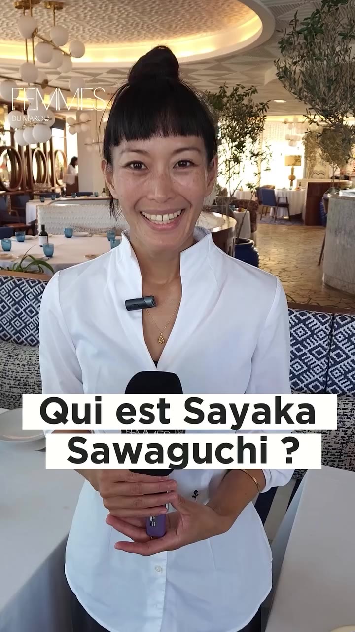 Pour sa toute première venue au Maroc, la Cheffe Sayaka Sawaguchi a participé…