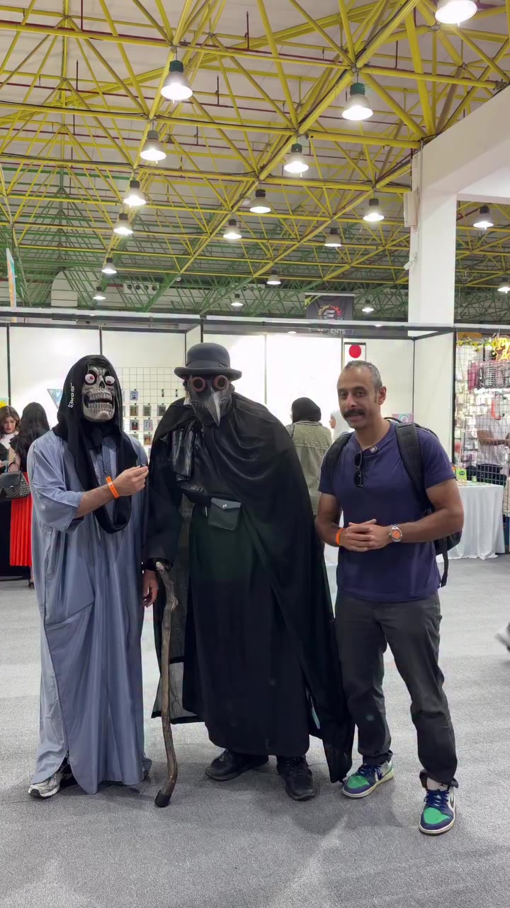 مقابله مع شخصيات مميزه . #comfestcon #kuwait #comfestkuwait #sulandsal