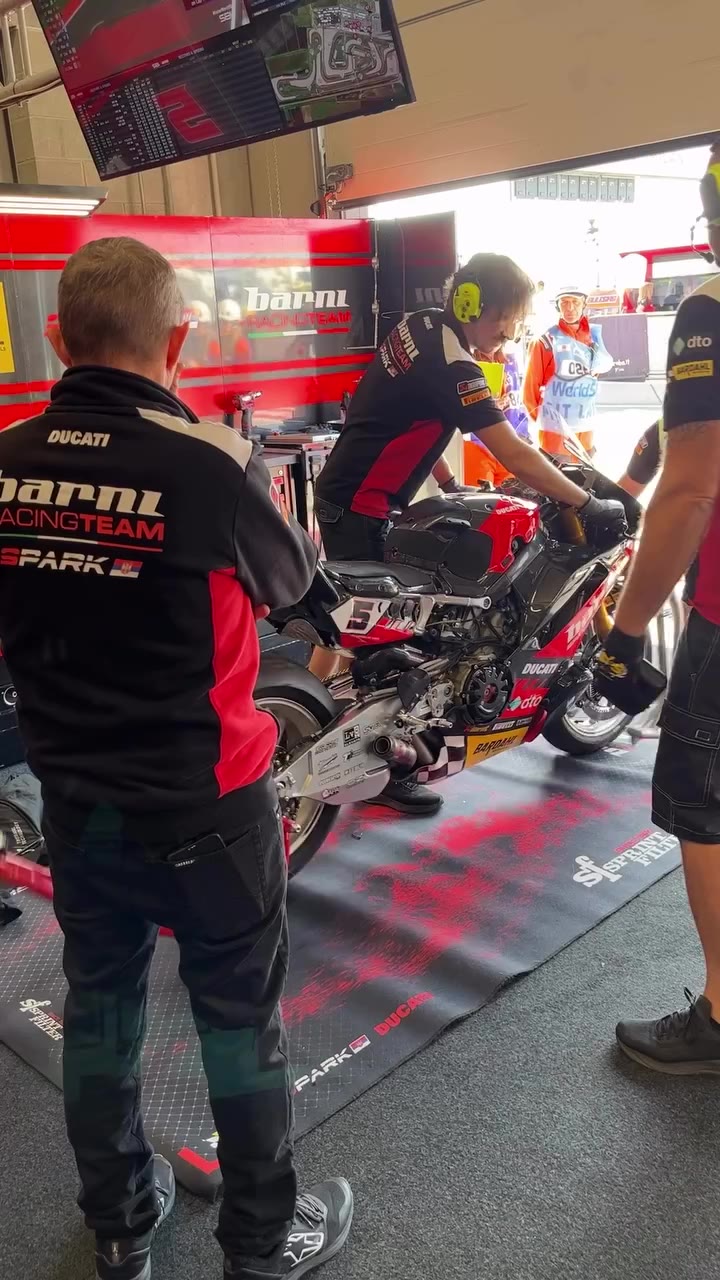 All set in Cremona for the @worldsbk race weekend! 🏁🇮🇹 Thank you to the…