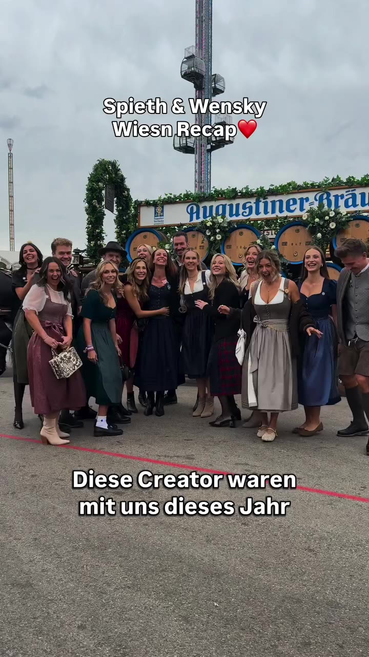 Spieth & Wensky Wiesn 2026🥨Es war so ein schöner Tag mit euch allen!❤️…
