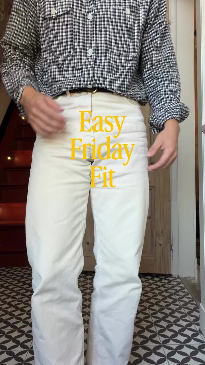 Easy fit for this Friday! Summer temps are back for a bit. This cotton-linen…
