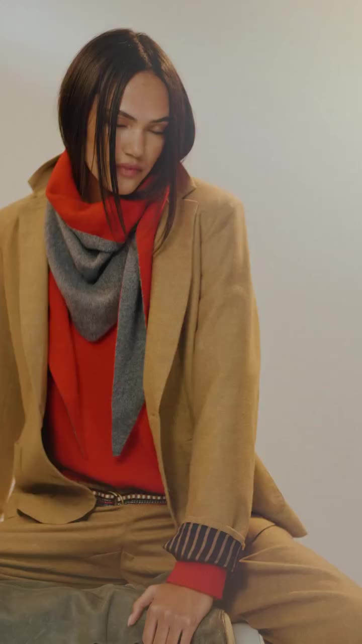Business as usual. A softer take on workwear with the Cutler blazer, made in…