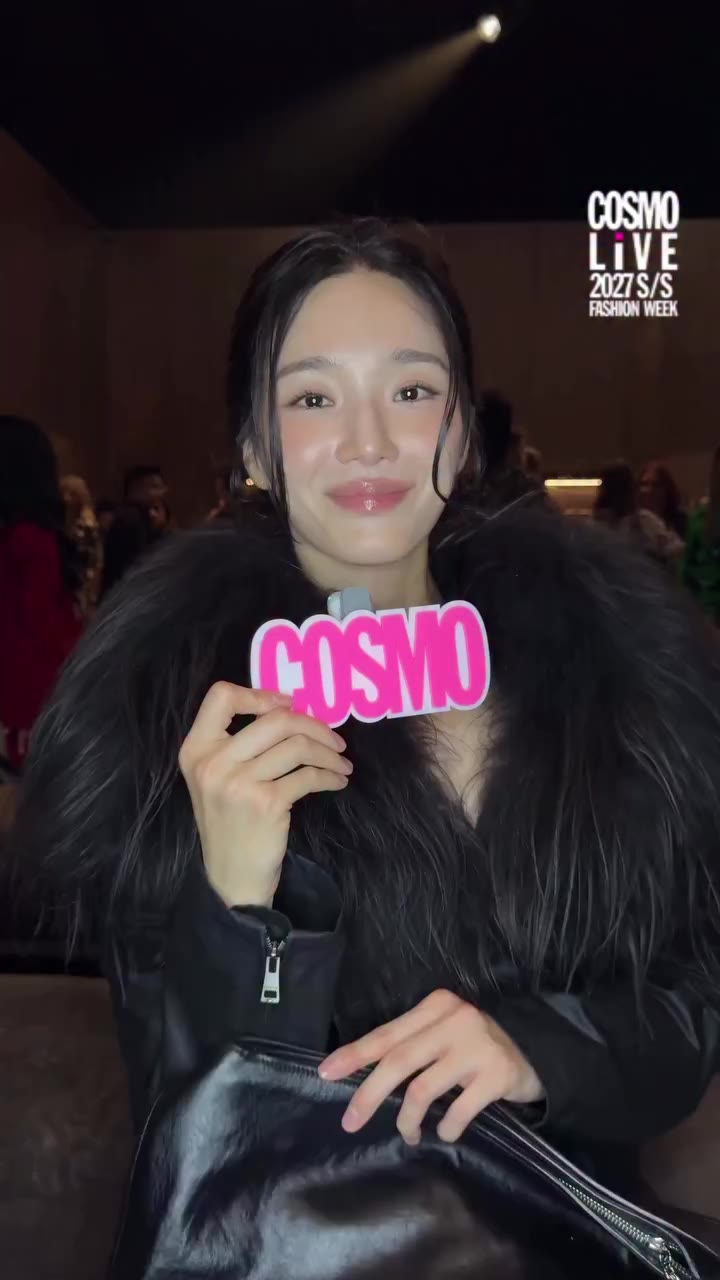 Ciao 코스모💗 2027 S/S 구찌 컬렉션에 참석한 배우 박규영 오늘의 룩 포인트는요? @gucci @lavieenbluu #gucci…