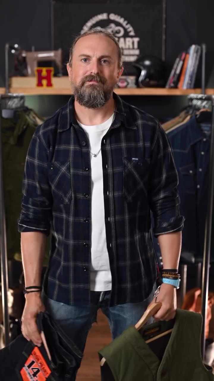 We’re time travelling with this week’s big restock — 14oz selvedge denim…