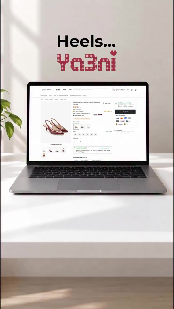 . أحذية يعني شومارت.. أي حذاء يخطر ببالك، نشحنه لحد بابك!👟👠🥿👡👞🛍️ 🇦🇪…