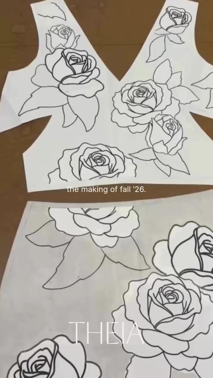 Where romance is made by hand. Behind the seams of Fall 2026. #TheiaCouture…