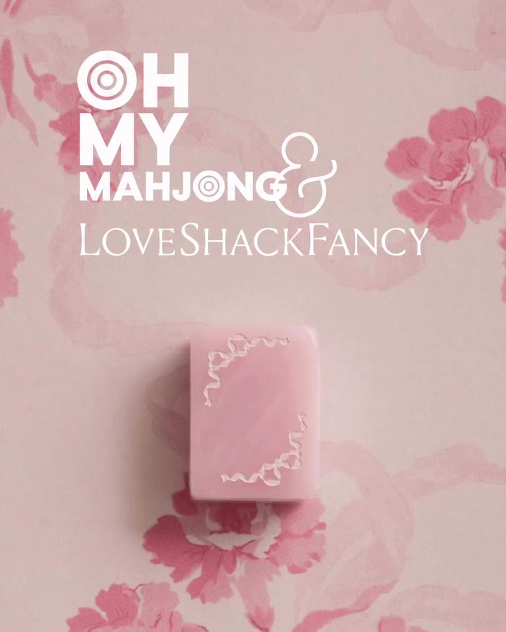 MAHJONG LOVERS, THIS ONE’S FOR YOU 💕 Consider game night officially dressed…