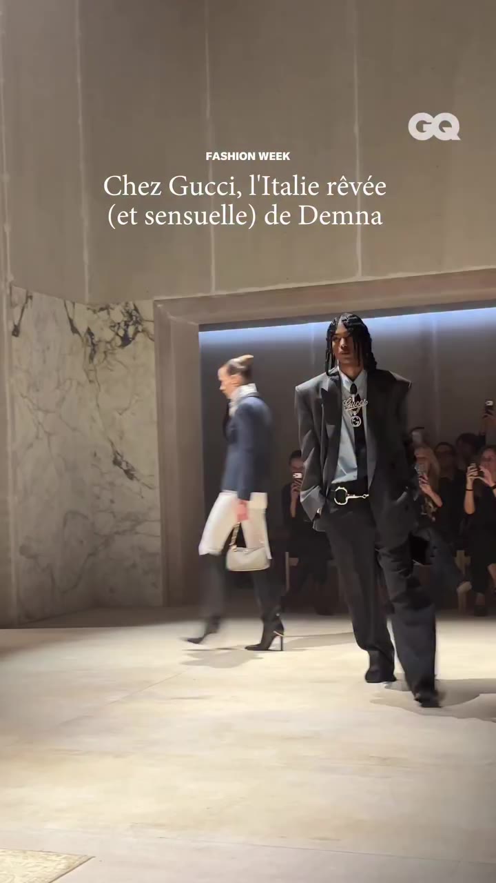 La vision de @demna chez @gucci se précise. Pour son défilé printemps-été 2027…