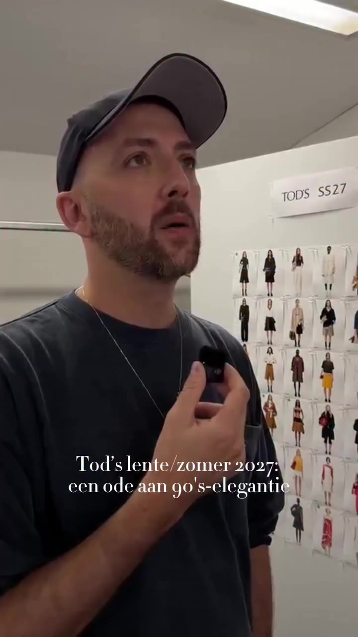 90’s-nostalgie is overal, maar @tods geeft het tijdperk een geheel eigen…