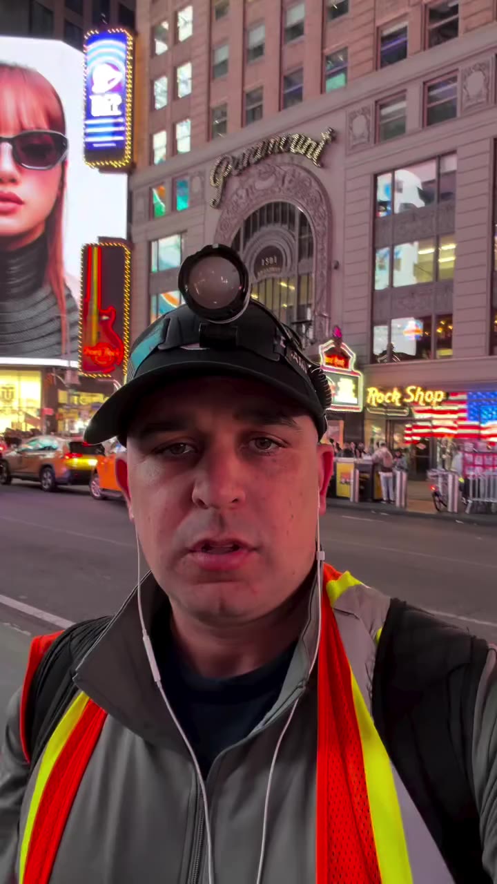 Free AC/DC post for the first 200 today at Times Square Hard Rock…