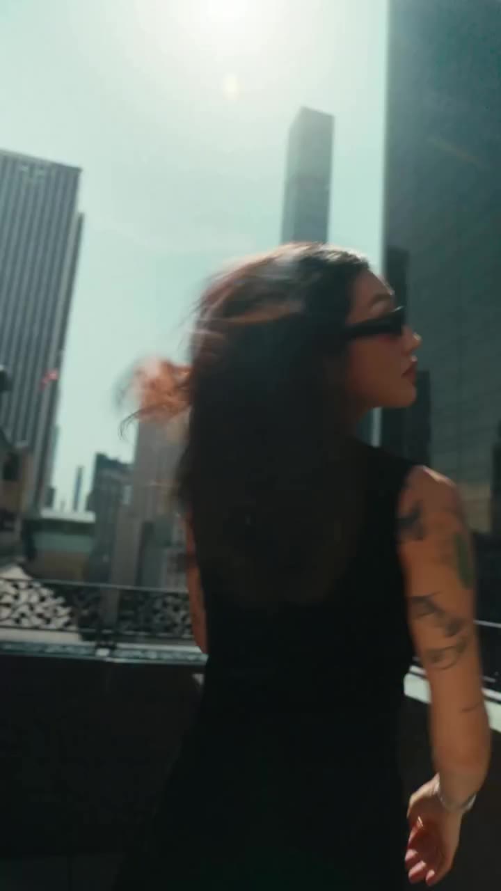 A New York view calls for a look to match. Peggy Gou in the Tommy Hilfiger…