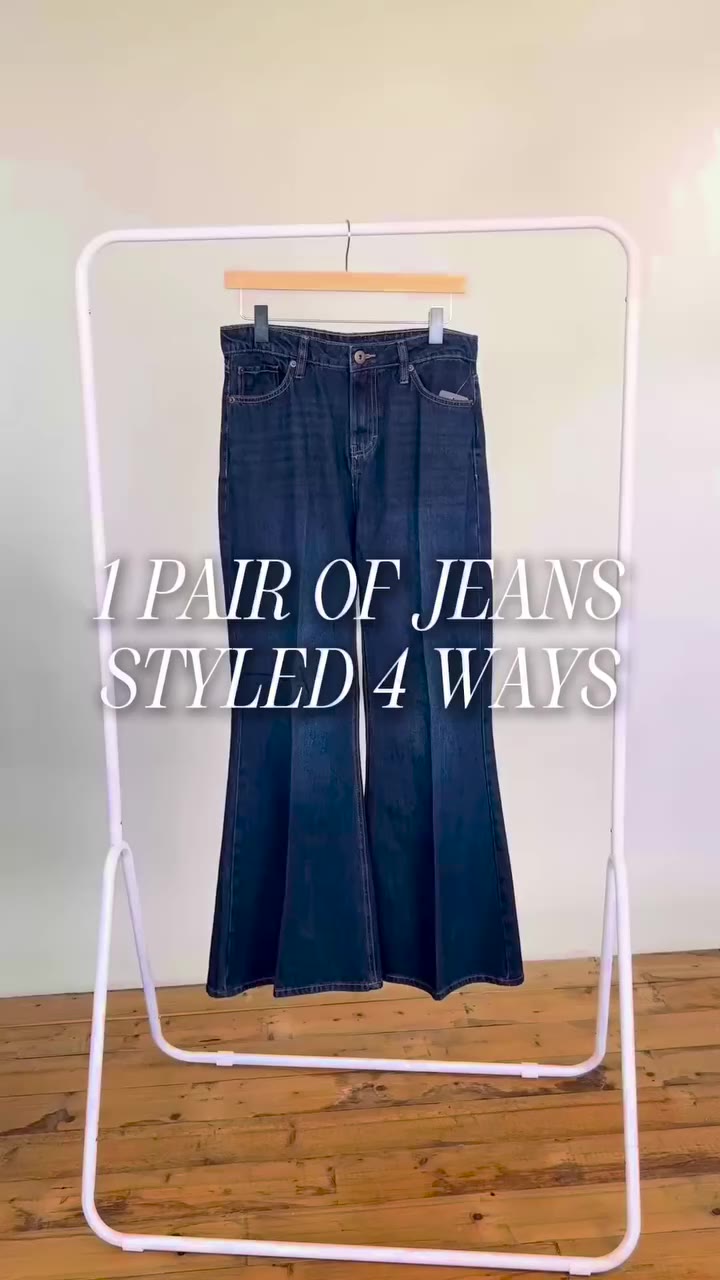 4 ways to style the Flared Jeans from the NEW Edit by Lisa Snowdon 🤩 Which…