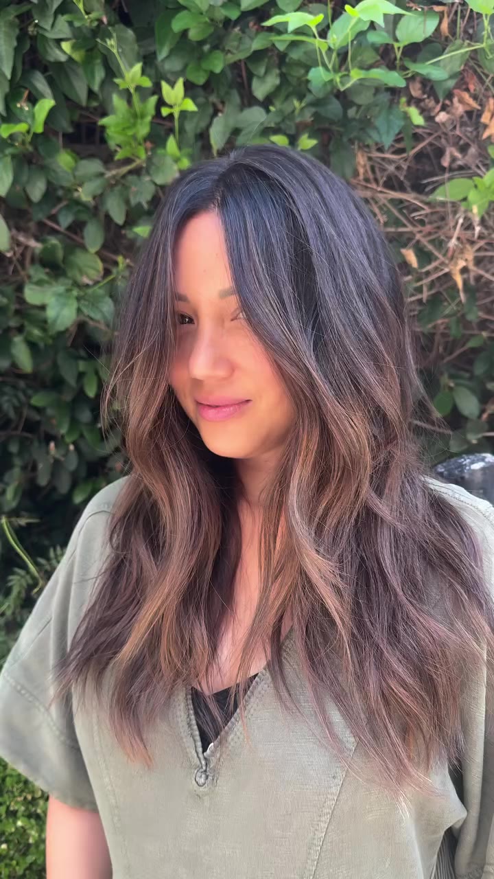 In case you’re brunette and were thinking about it. #greyblending #hair…
