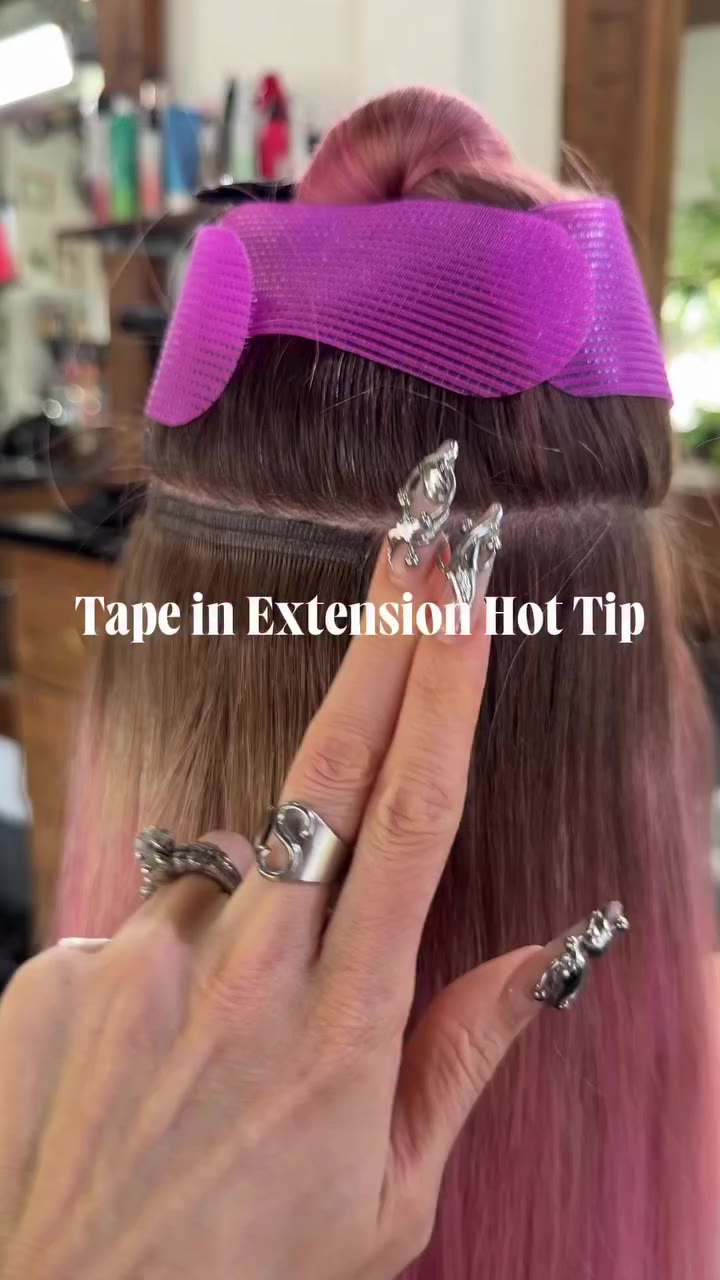 If you do @babe_hair tape wefts then I HIGHLY recommend you use this hot…