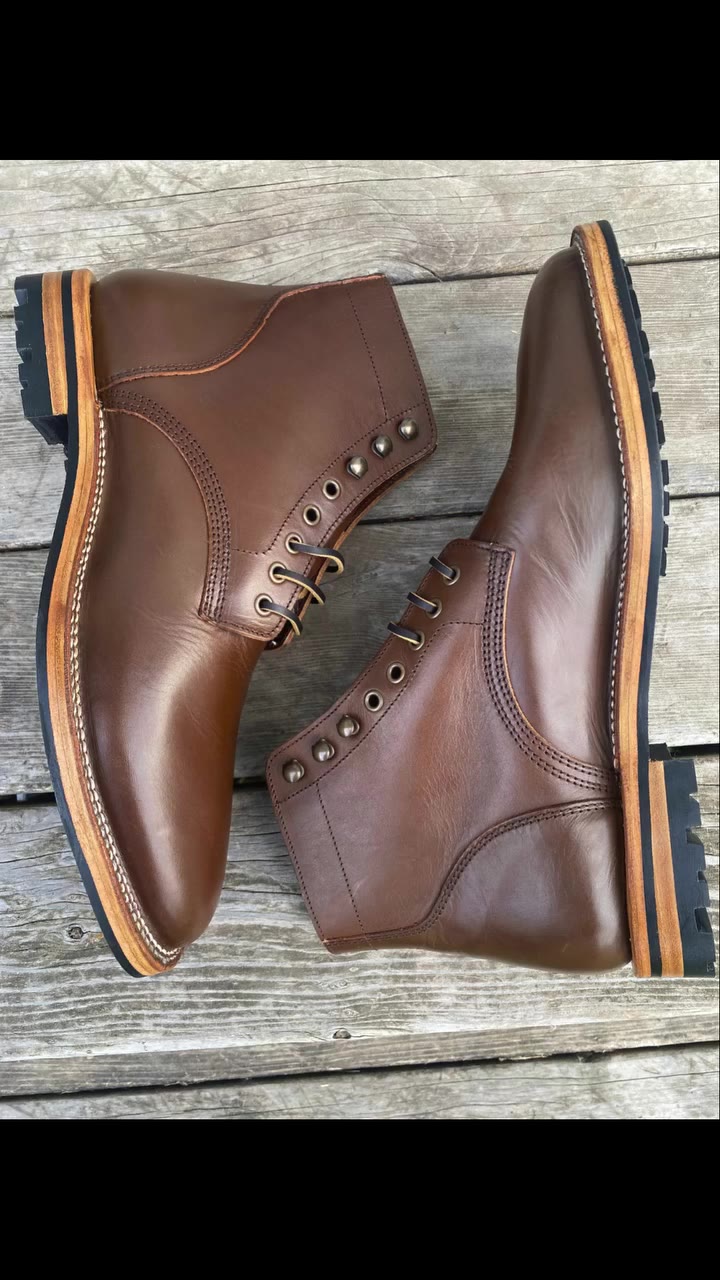Parkhurst The Allen Italpel Caramel Teacore Veg Tan 618 Last Lug Sole Learn…