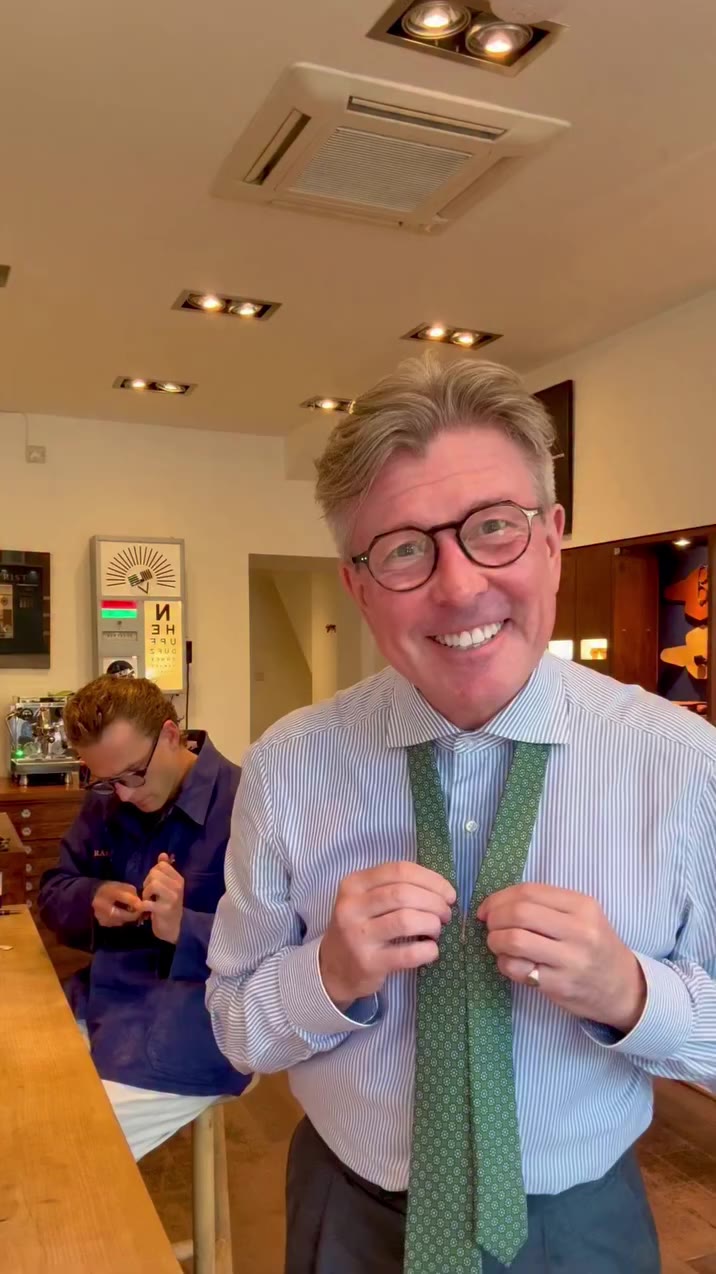 ‘A wonderful experience with Jack of the inimitable @ransomeoptical London…