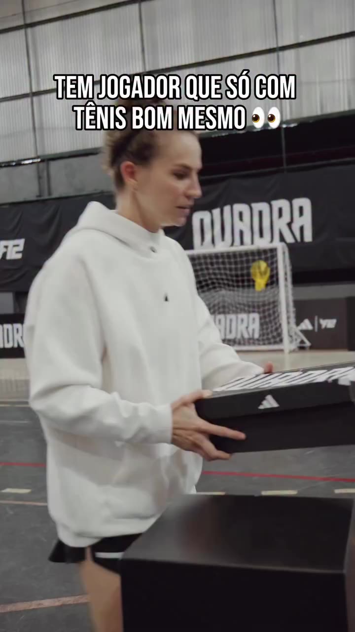 Escolha o tênis perfeito para o salão! 🤯 adidas Quadra já está disponível em…