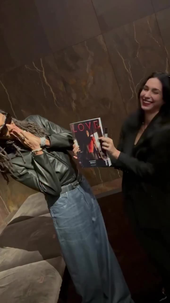 We caught up with @ghali at the @gucci SS27 show to get his reaction. x #gucci…