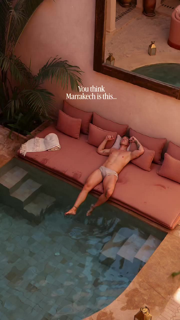 Marrakech, Morocco… but NOT the Marrakech you usually see on Instagram.. ohh…