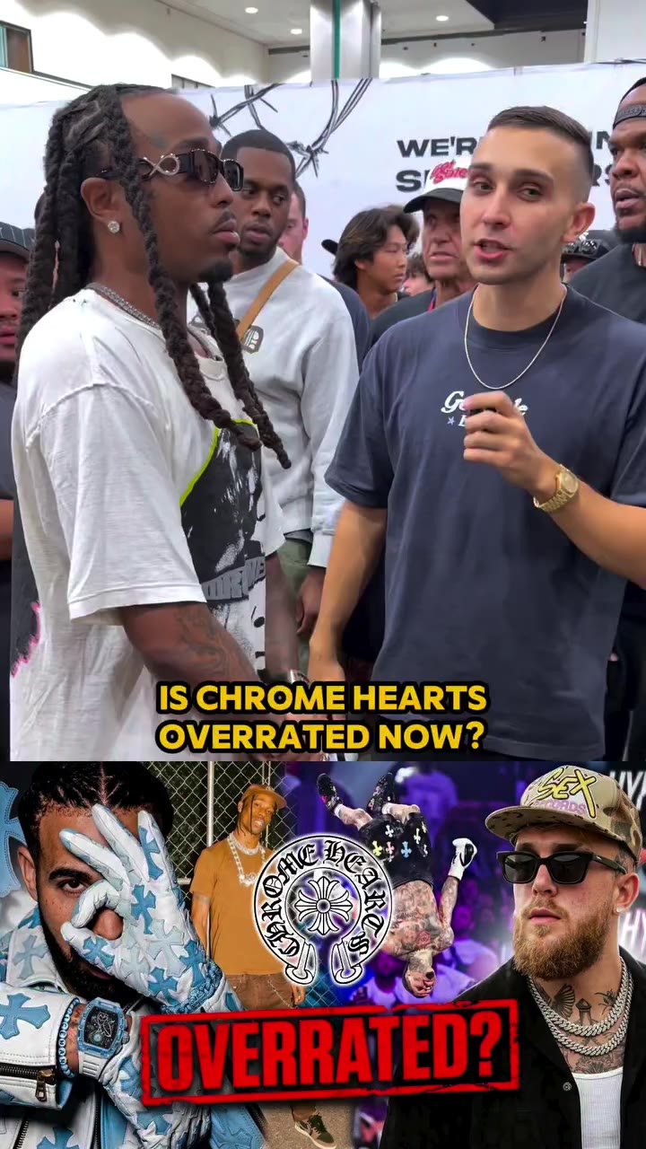 Is Chrome Hearts overrated? 🤔 Watch the full Quavo video on our channel now