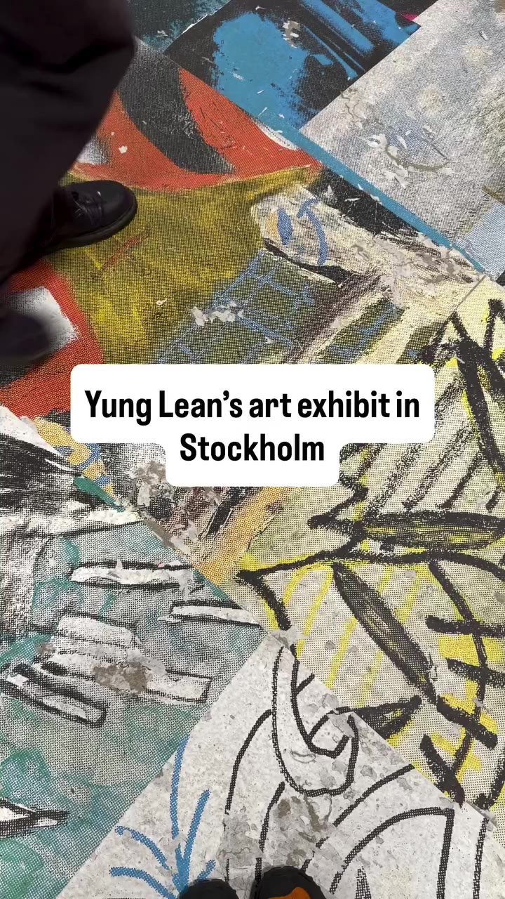 Yung Lean @yunglean2001 is taking things beyond music. Jonatan Leandoer…