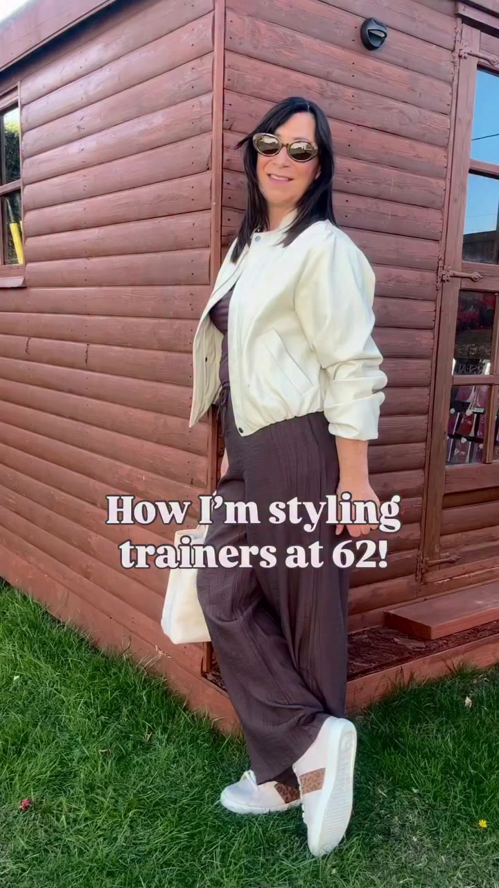 I’M 62 AND STILL WEAR TRAINERS … guess what else I still wear? Yes you guessed…