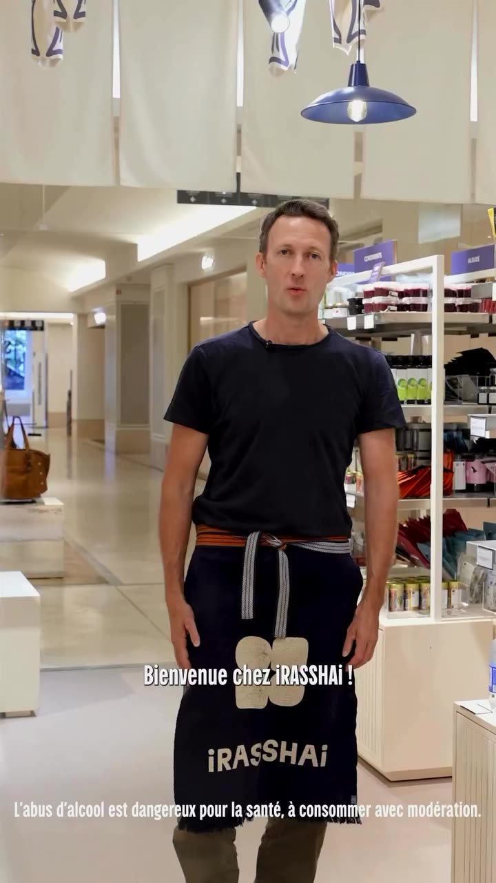 Découvrez @irasshai.paris au Bon Marché Rive Gauche, aux côtés de Xavier…
