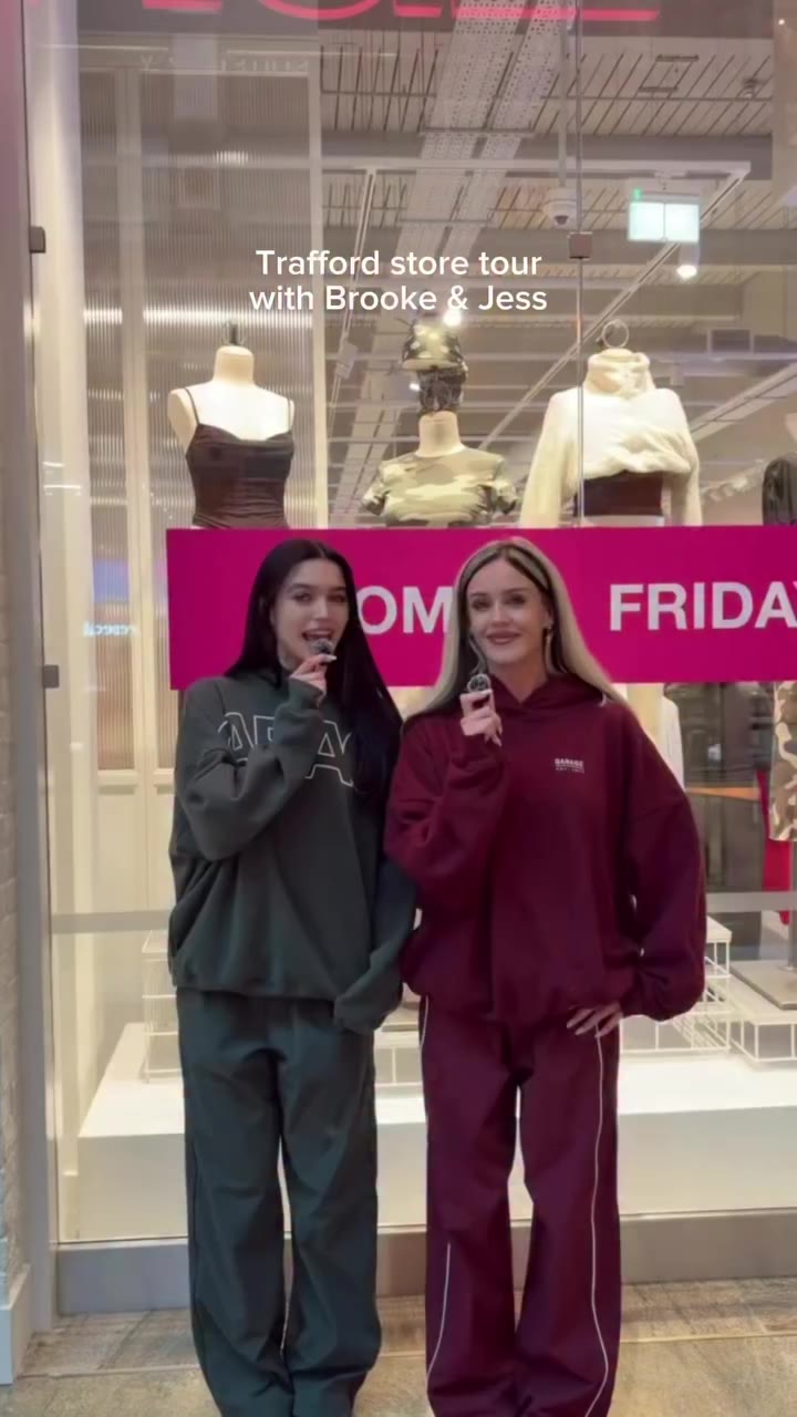 Go BTS at our new Trafford store, with @brookeandjess !