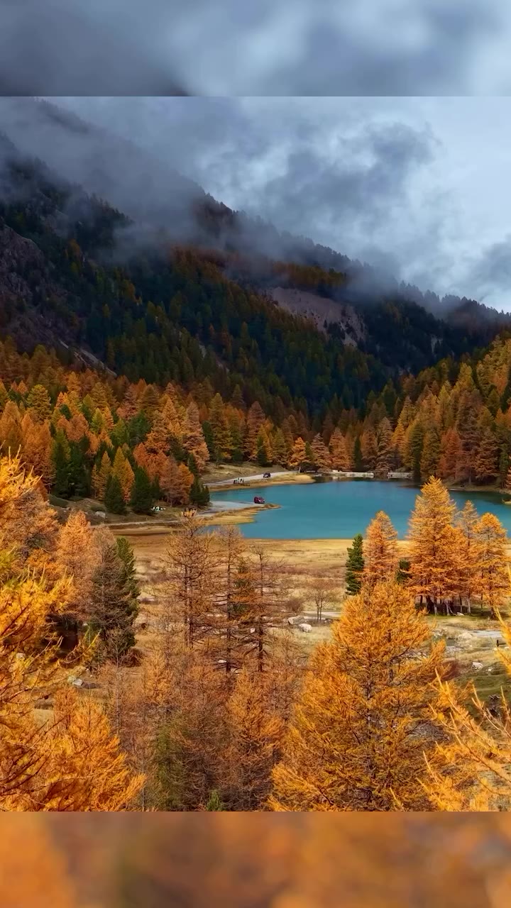 Switzerland, as the seasons begin to turn. Still waters, changing colours, and…