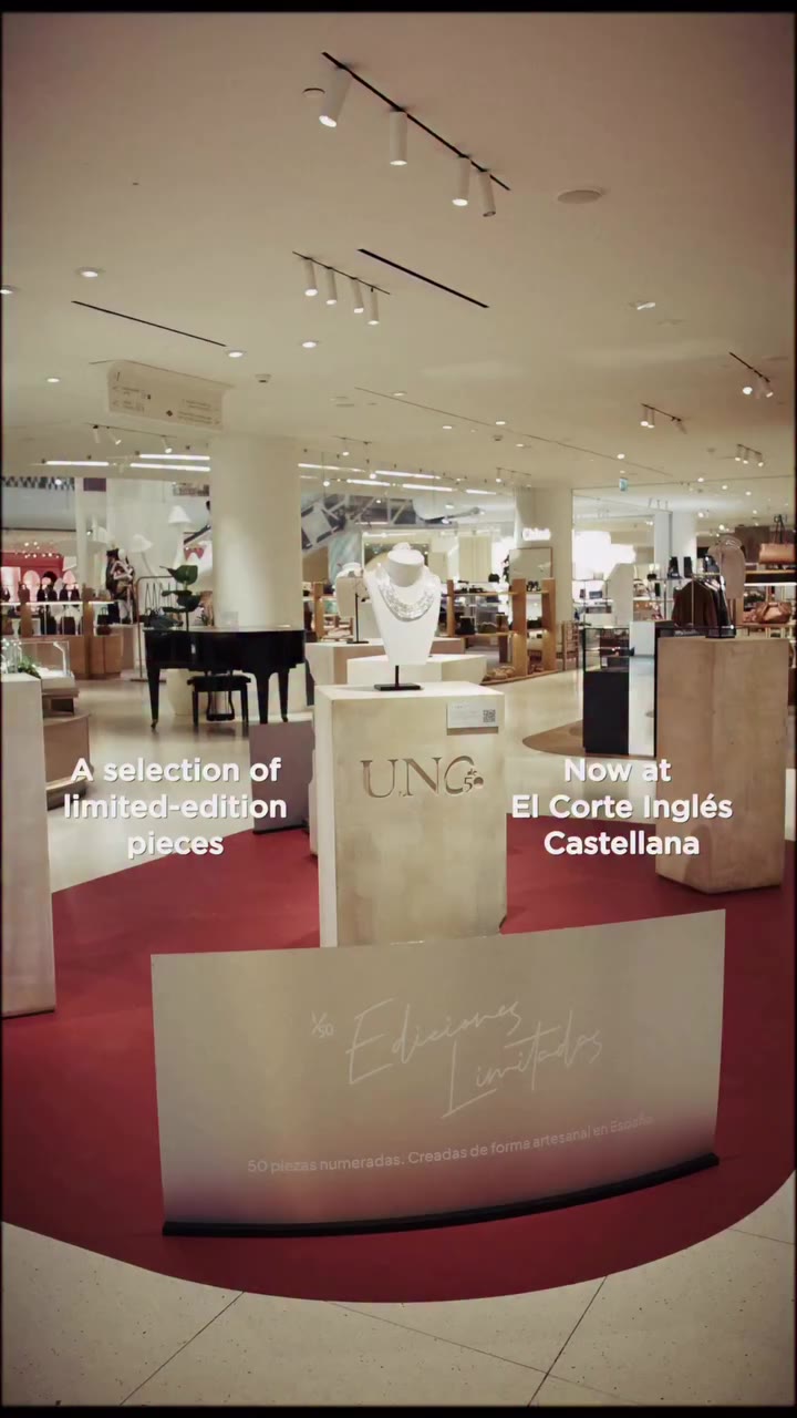 Piezas únicas, edición limitada. Descubre el roadshow de UNOde50 en la planta…