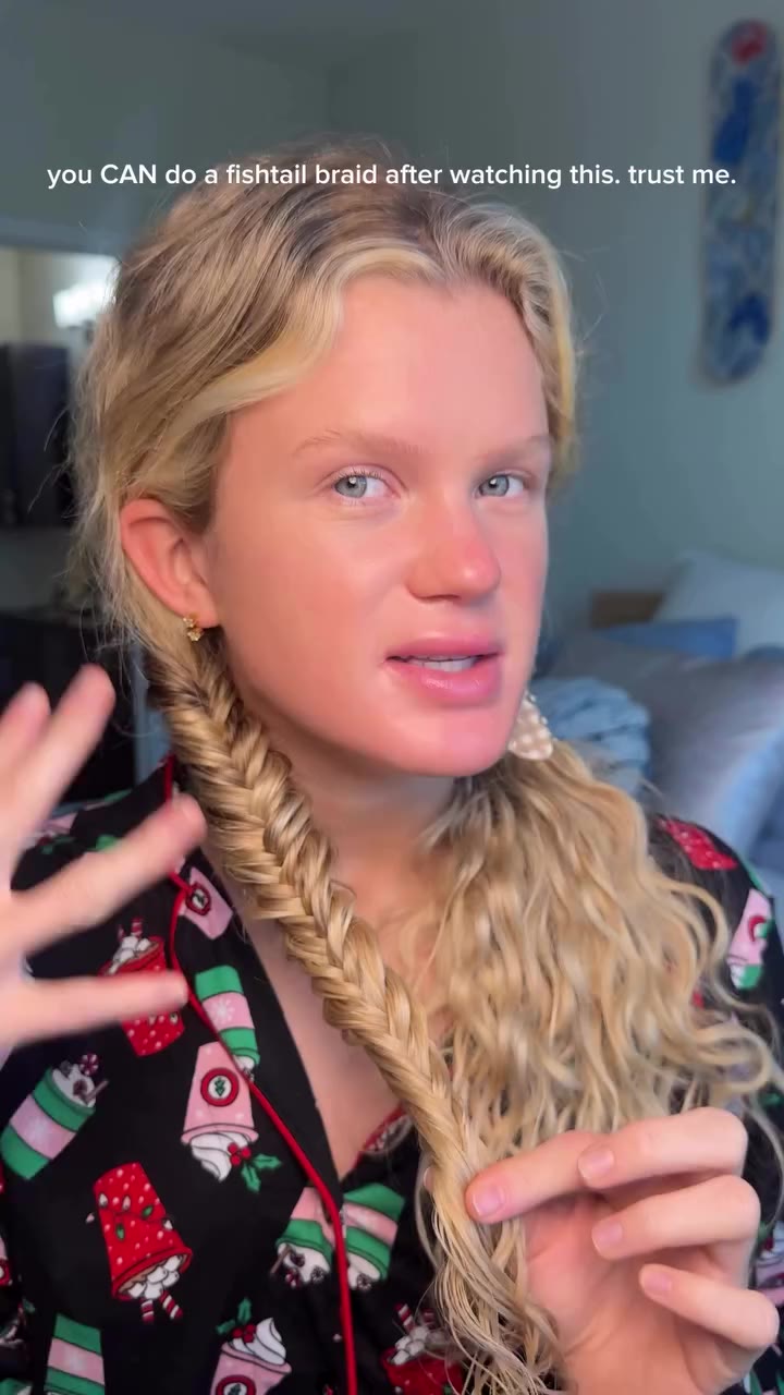 Hairstyle of the fall: #fishtailbraid #braidtutorial #braidinspo