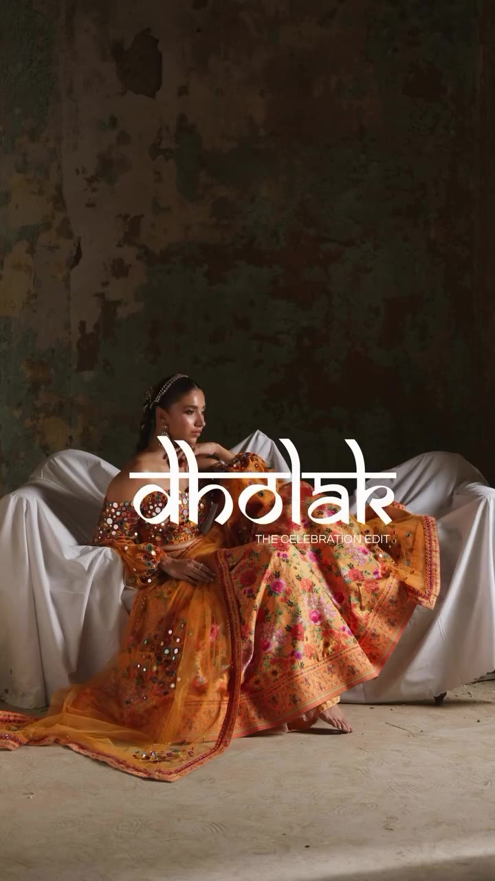 DHOLAK- The Celebration Edit ✨ Where vibrant hues meet intricate…