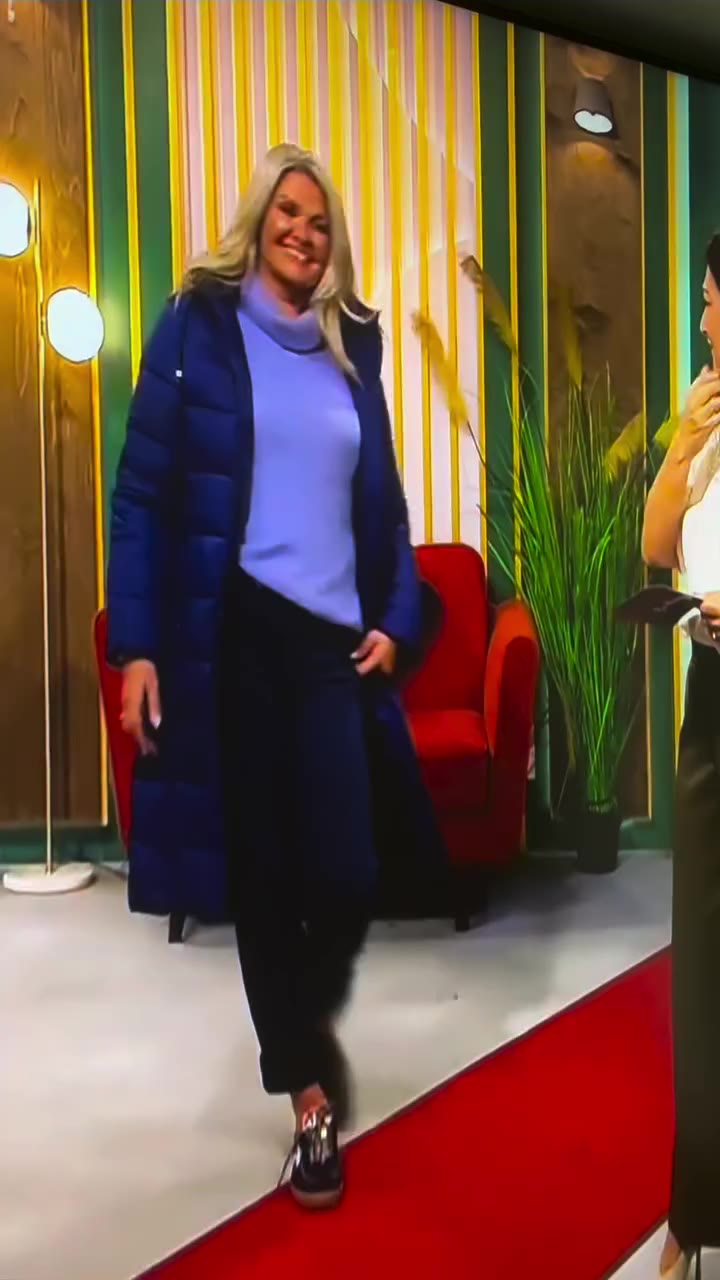 “Back on TV and loving every minute! ✨ So proud to be showing that style has…
