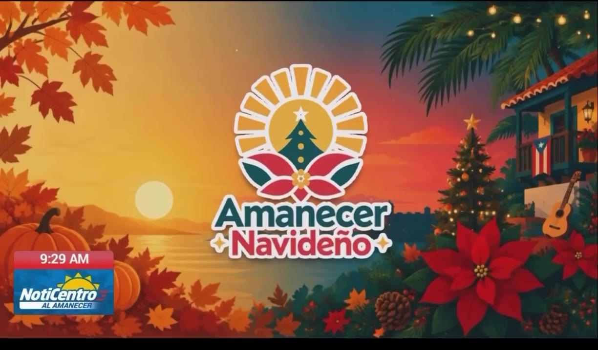 🎄✨ ¡La Navidad oficialmente comenzó en Noticentro 4 al Amanecer! ✨🎄…