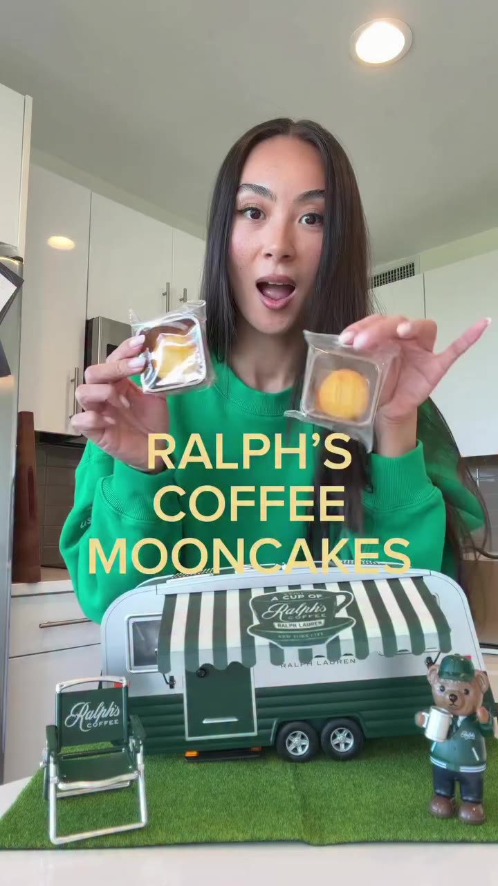 Sweetest gift ever thank you @ralphscoffee @ralphlauren and happy mid autumn…