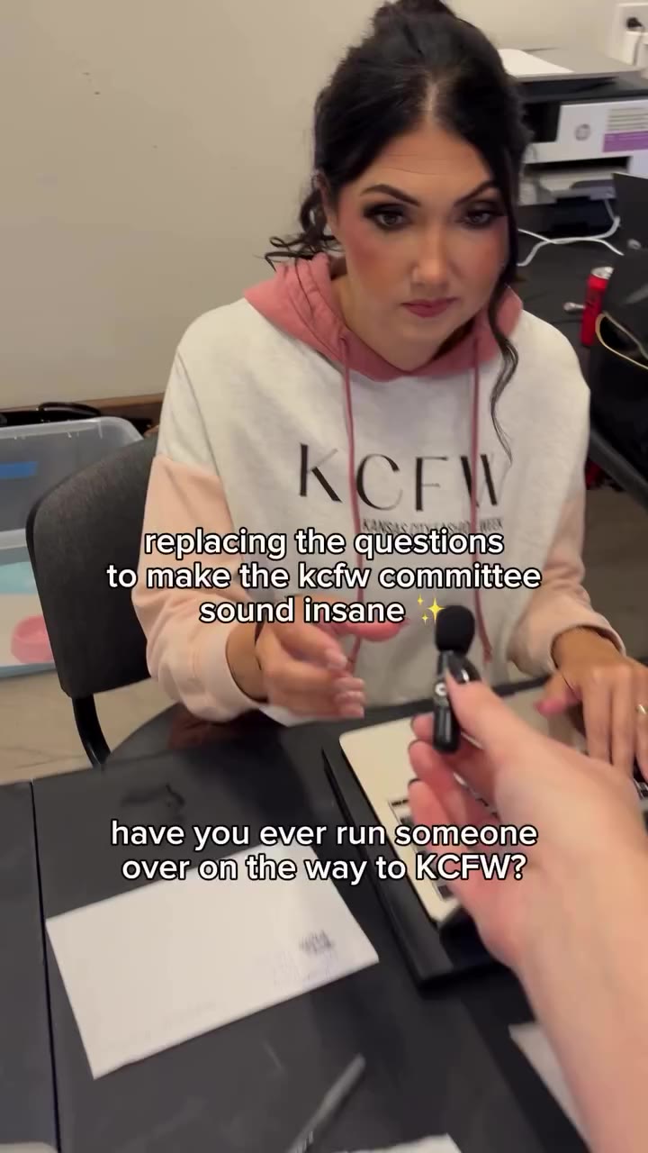 Replacing the questions to make the KCFW committee sound insane ✨✨✨