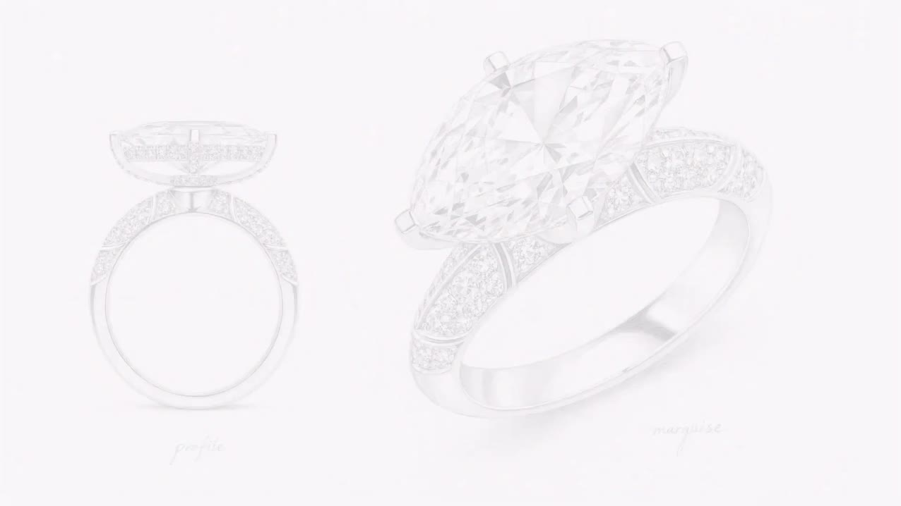 Movement, precisely engineered. ✨ The Manhattan Marquise Ring from the Sarah…