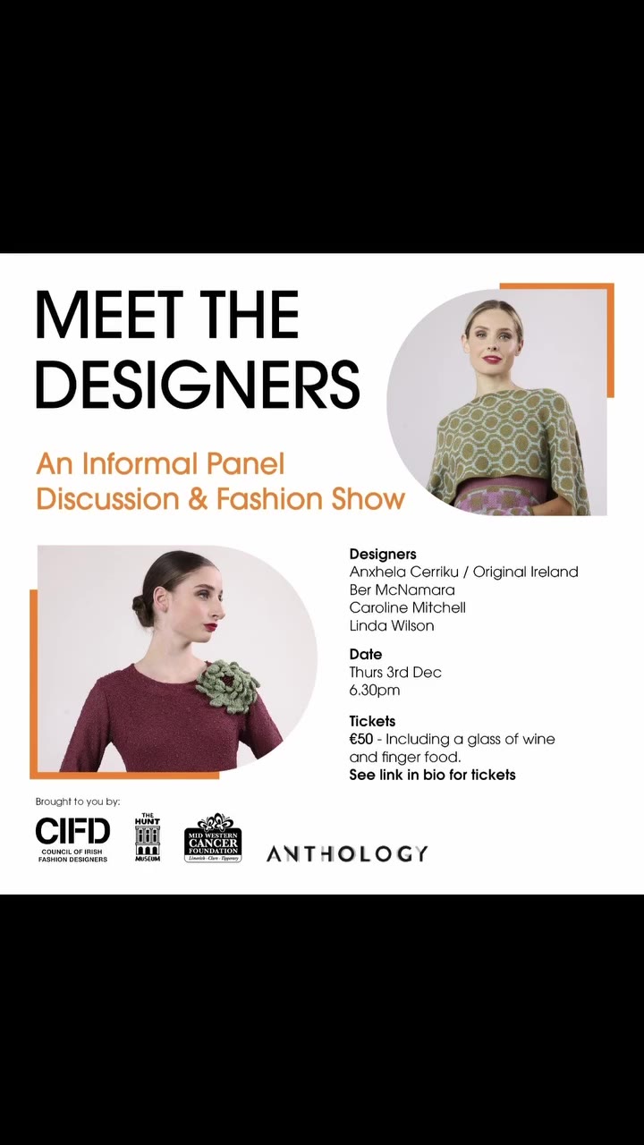 Save the date An informal panel discussion and fashion show featuring our…