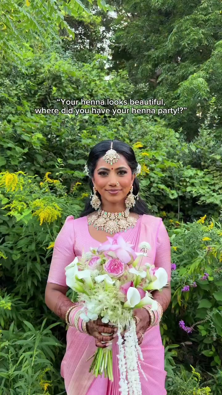 not me deciding 4 days before the wedding that I’m going to have a henna…