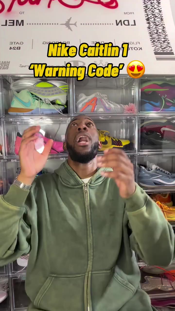 Here’s a first look at the Nike Caitlin 1 ‘Warning Code’. 🏀👟