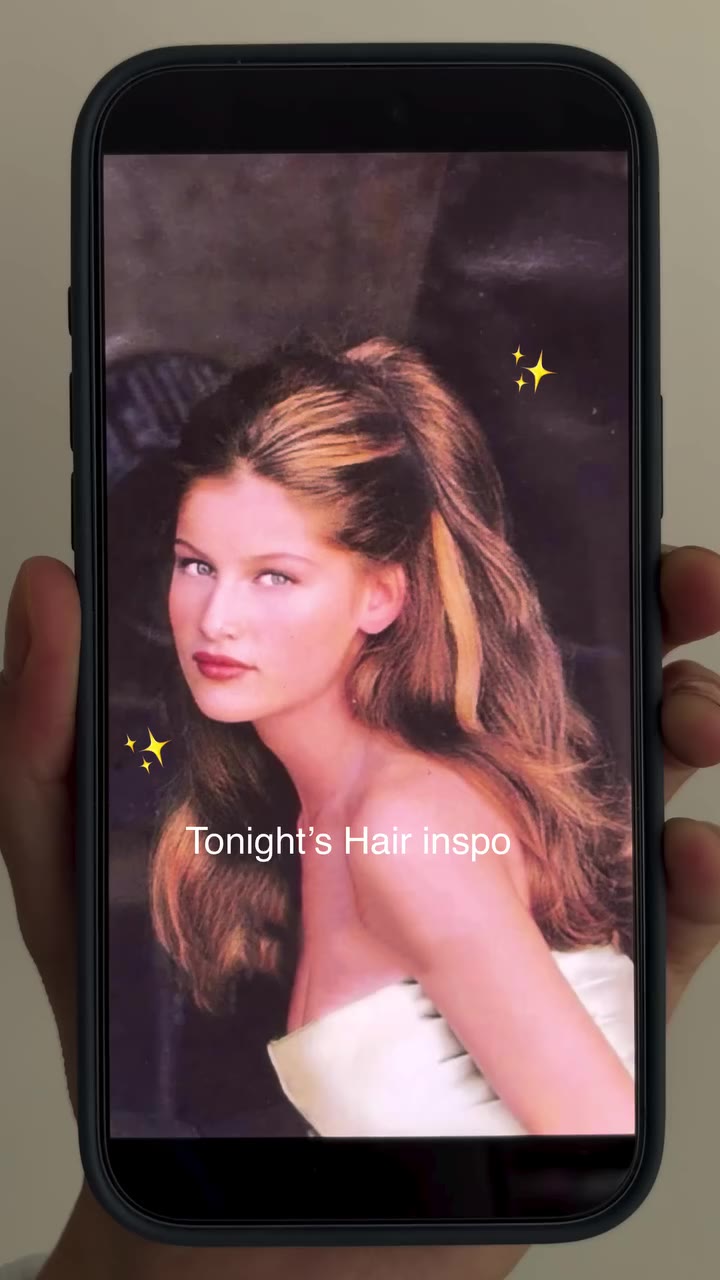 Going to see Céline Dion with @theouai tonight 😭😍!!! So obviously the hair…
