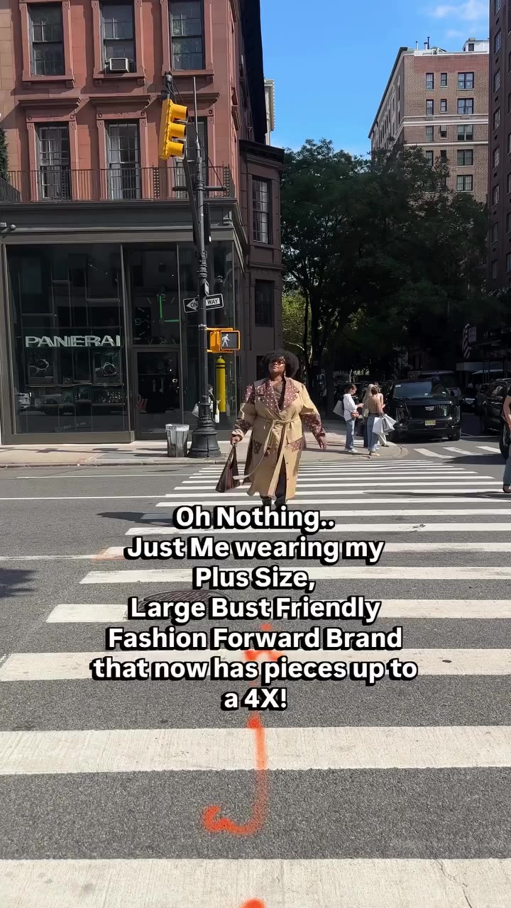 Large Bust FRIENDLY!! #nyc #designers #blackownedbusinesses #curvyfashion